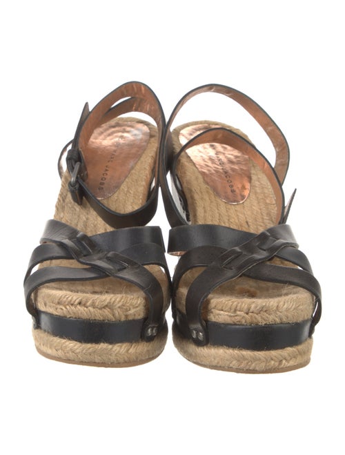 Marc by Marc Jacobs Leather Floral Print Espadrilles