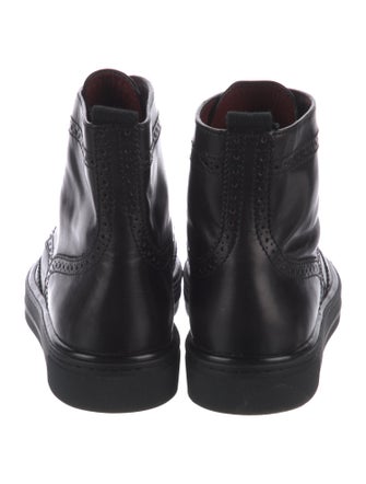 Marc by Marc Jacobs Leather Combat Boots