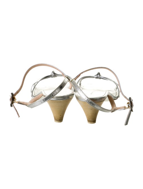 Marc by Marc Jacobs Leather Slingback Sandals