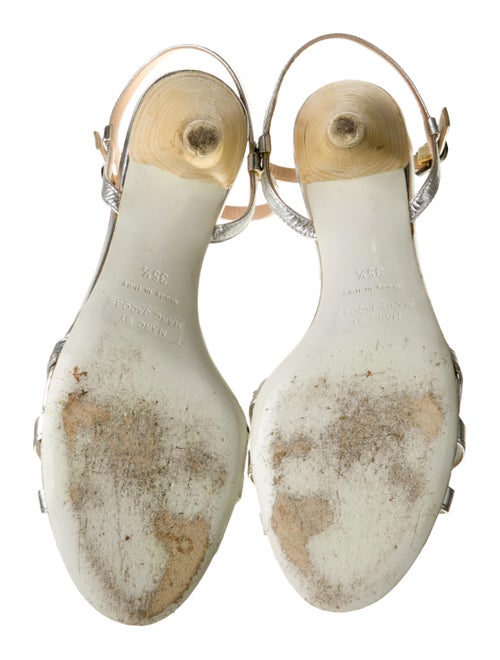 Marc by Marc Jacobs Leather Slingback Sandals