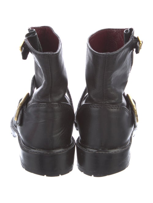 Marc by Marc Jacobs Leather Moto Boots