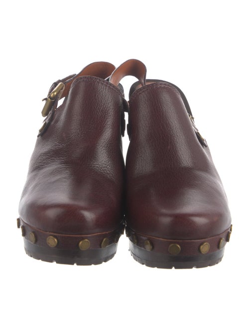 Marc by Marc Jacobs Leather Studded Accents Slingback Pumps