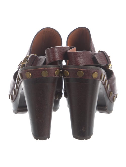 Marc by Marc Jacobs Leather Studded Accents Slingback Pumps