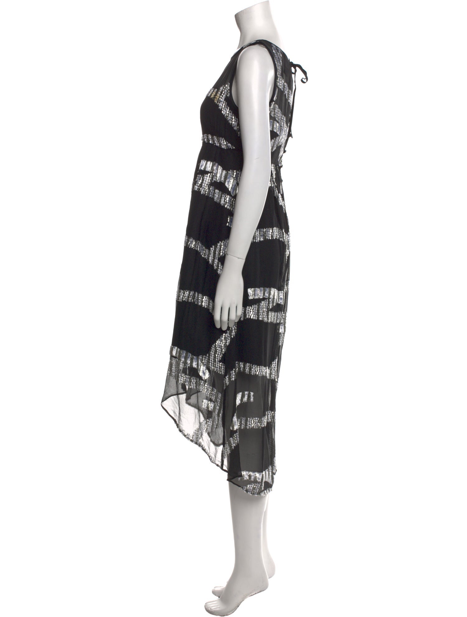 Marc by Marc Jacobs Silk Midi Length Dress