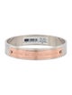 Marc by Marc Jacobs Two-Tone Logo Bangle