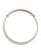 Marc by Marc Jacobs Two-Tone Logo Bangle