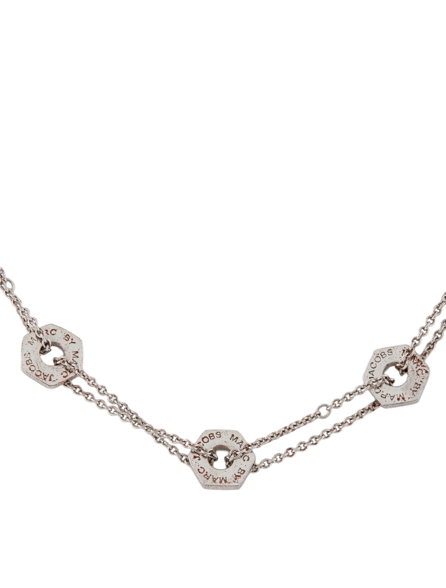 Marc by Marc Jacobs Bolt Double Strand Necklace