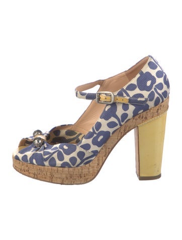 Marc by Jacobs Pumps Satin Floral Print IT 36 | 6