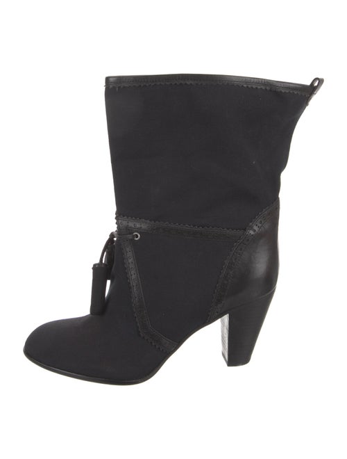 Marc by Marc Jacobs Canvas Lasercut Accents Boots