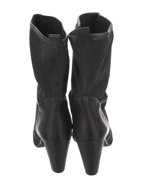 Marc by Marc Jacobs Canvas Lasercut Accents Boots