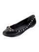Marc by Marc Jacobs Leather Studded Accents Ballet Flats