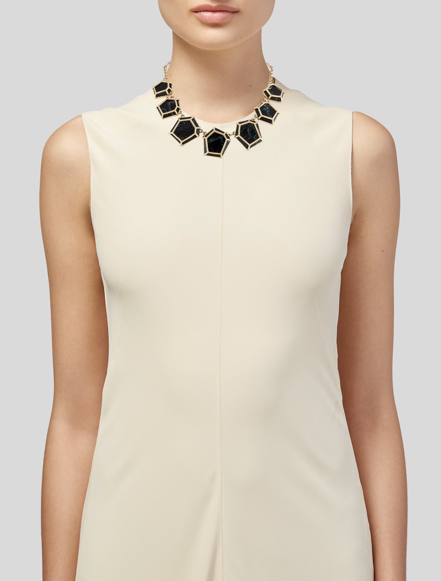 Marc by Marc Jacobs Resin Toggle Collar Necklace