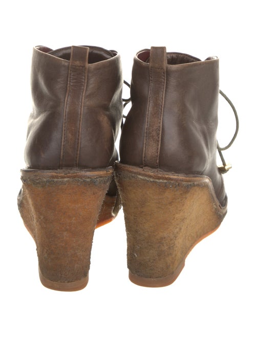 Marc by Marc Jacobs Leather Lace-Up Boots