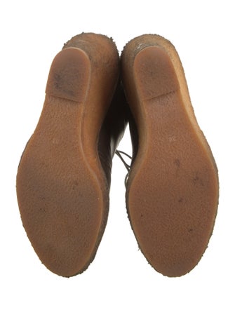 Marc by Marc Jacobs Leather Lace-Up Boots