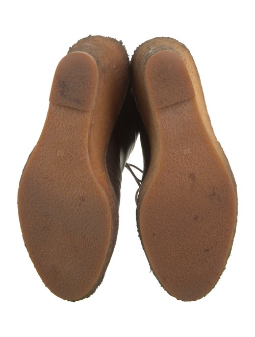 Marc by Marc Jacobs Leather Lace-Up Boots