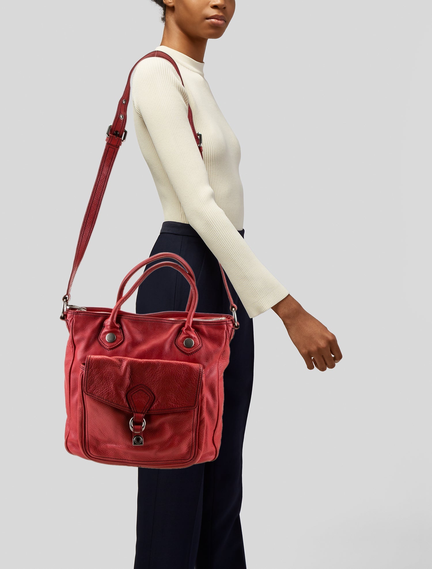 Marc by Marc Jacobs Leather Top Handle Bag