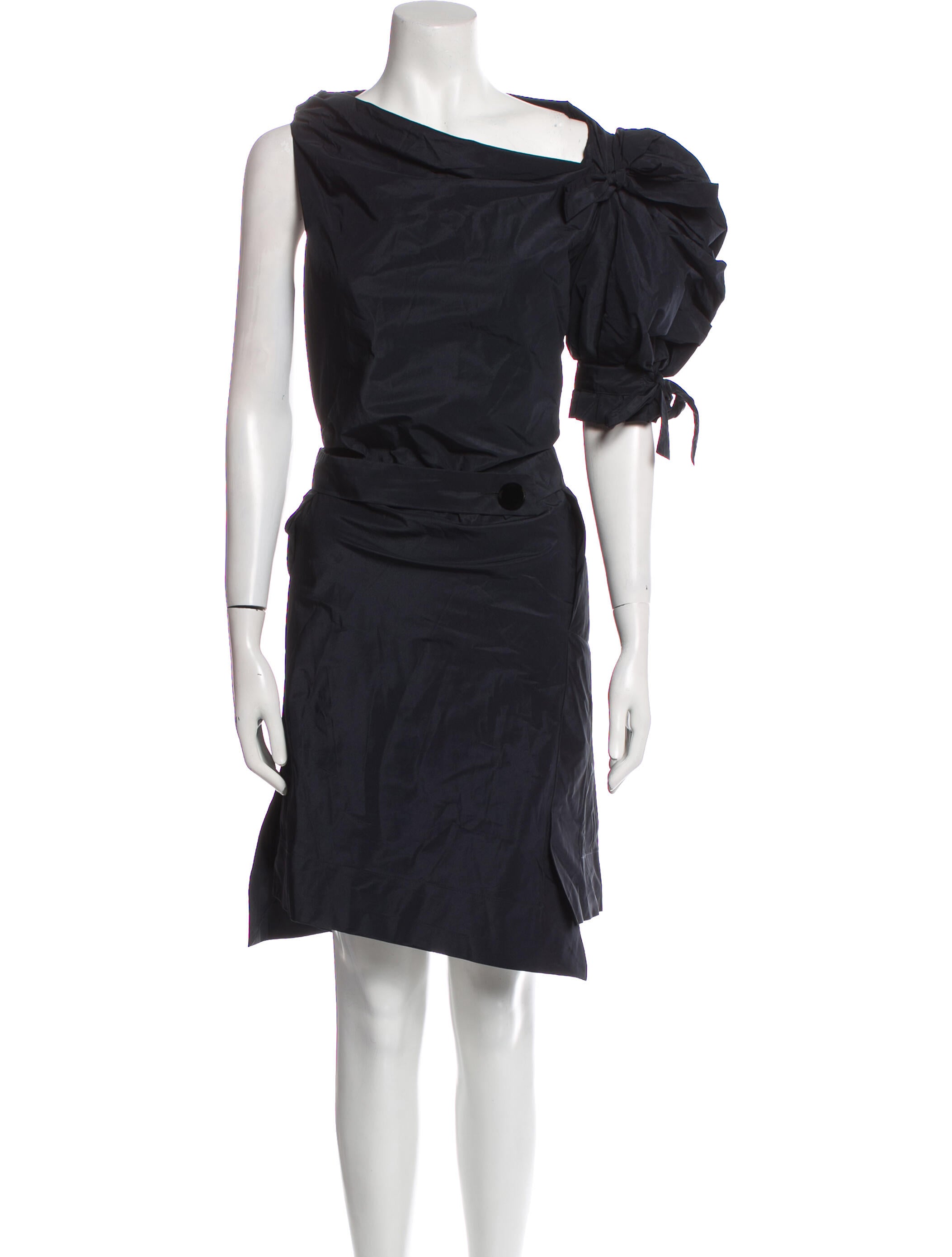 Marc by Marc Jacobs One-Shoulder Knee-Length Dress