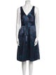 Marc by Marc Jacobs Silk Midi Length Dress