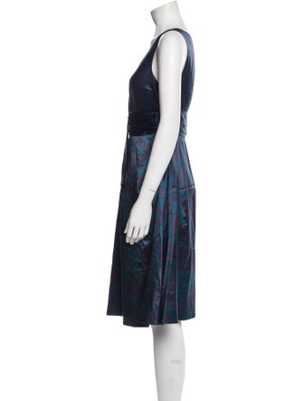 Marc by Marc Jacobs Silk Midi Length Dress