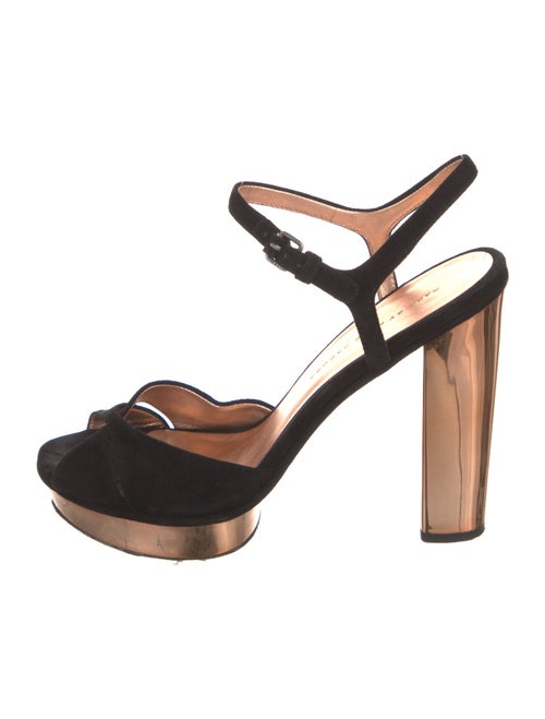 Marc by Marc Jacobs Suede Slingback Pumps