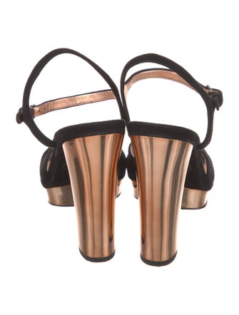 Marc by Marc Jacobs Suede Slingback Pumps