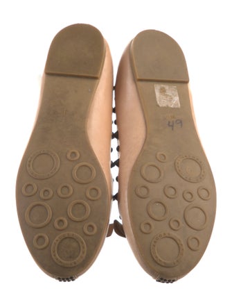 Marc by Marc Jacobs Leather Studded Accents Ballet Flats
