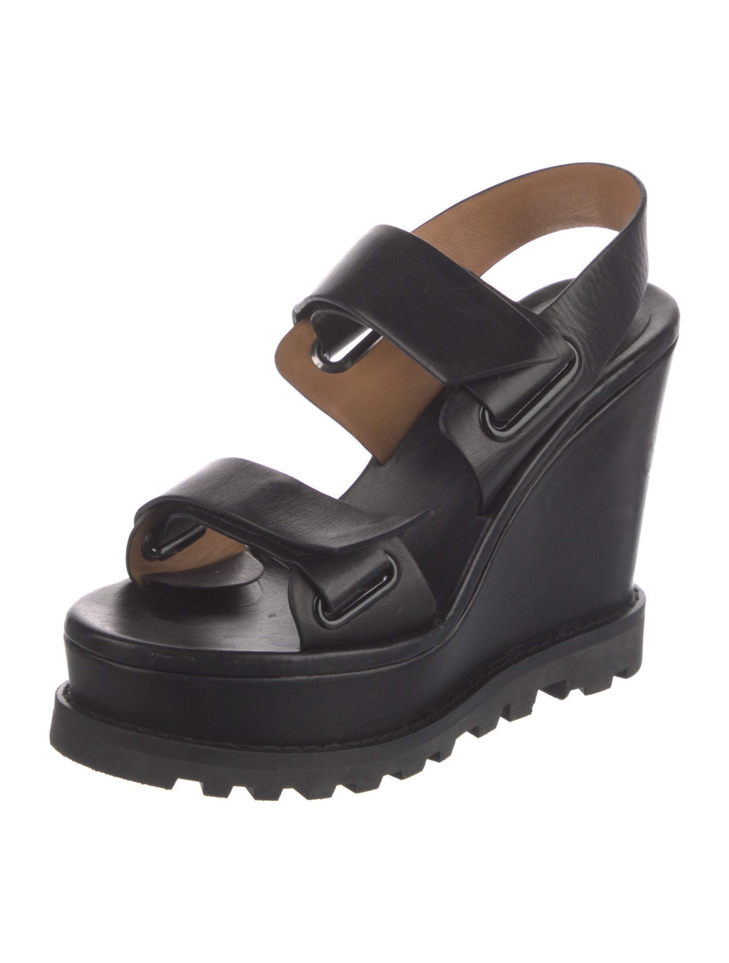 Marc by Marc Jacobs Leather Slingback Sandals