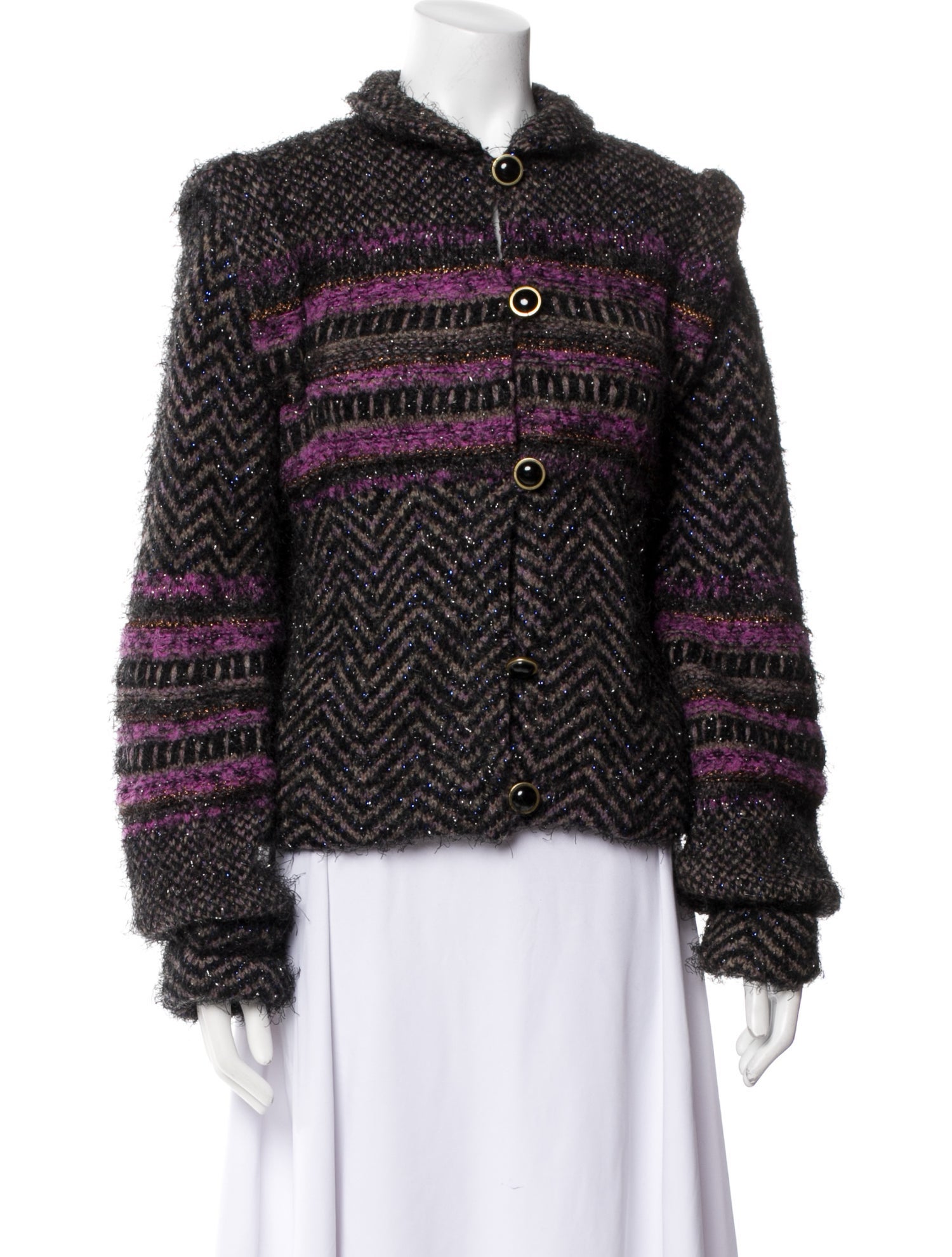 Marc by Marc Jacobs Tweed Pattern Jacket