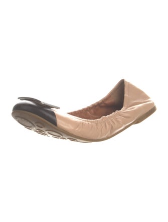 Marc by Marc Jacobs Leather Ballet Flats