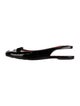 Marc by Marc Jacobs Patent Leather Studded Accents Slingback Flats