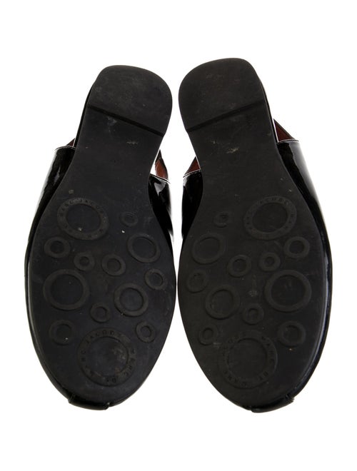 Marc by Marc Jacobs Patent Leather Studded Accents Slingback Flats