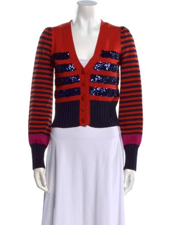 Marc by Marc Jacobs Merino Wool Striped Sweater