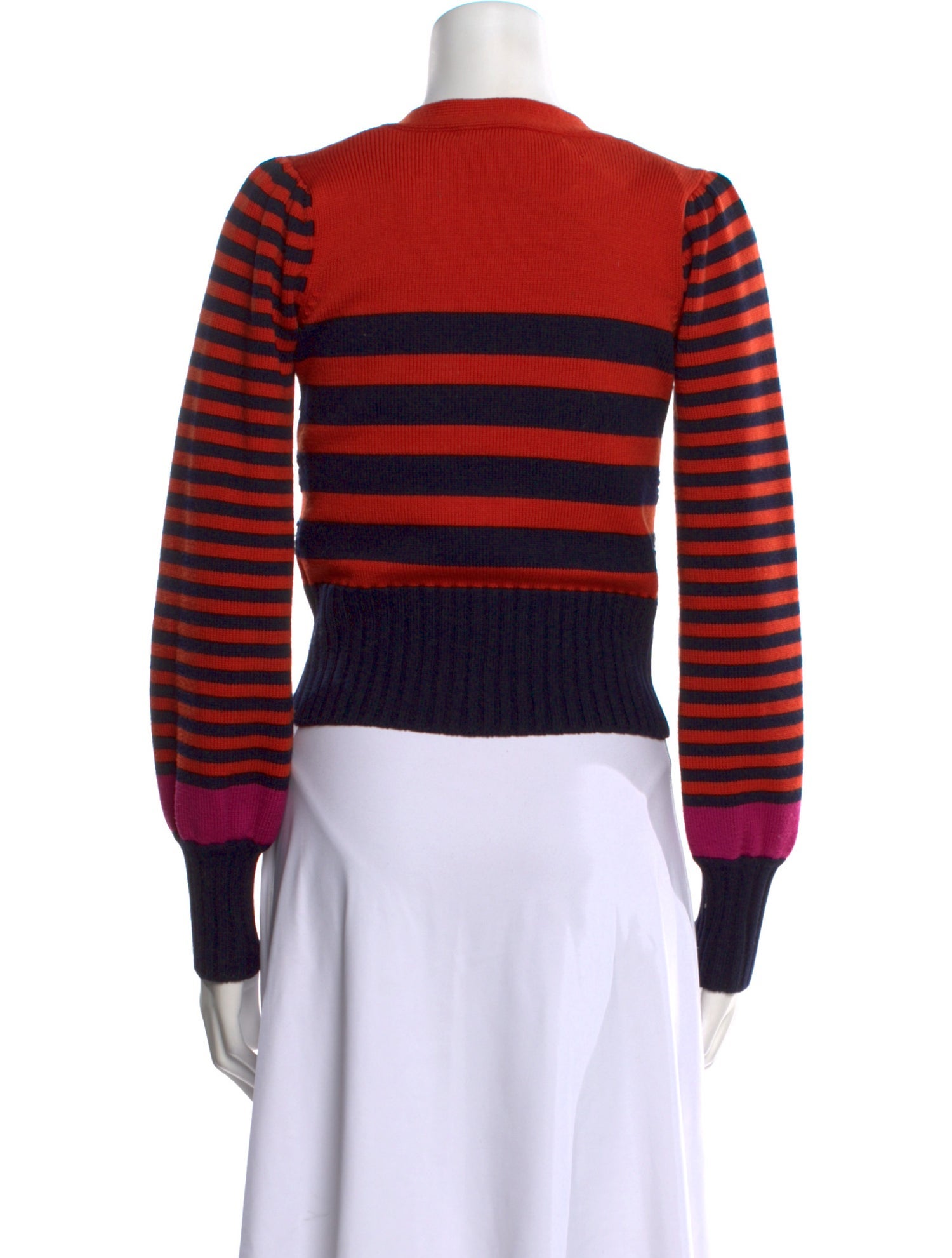 Marc by Marc Jacobs Merino Wool Striped Sweater