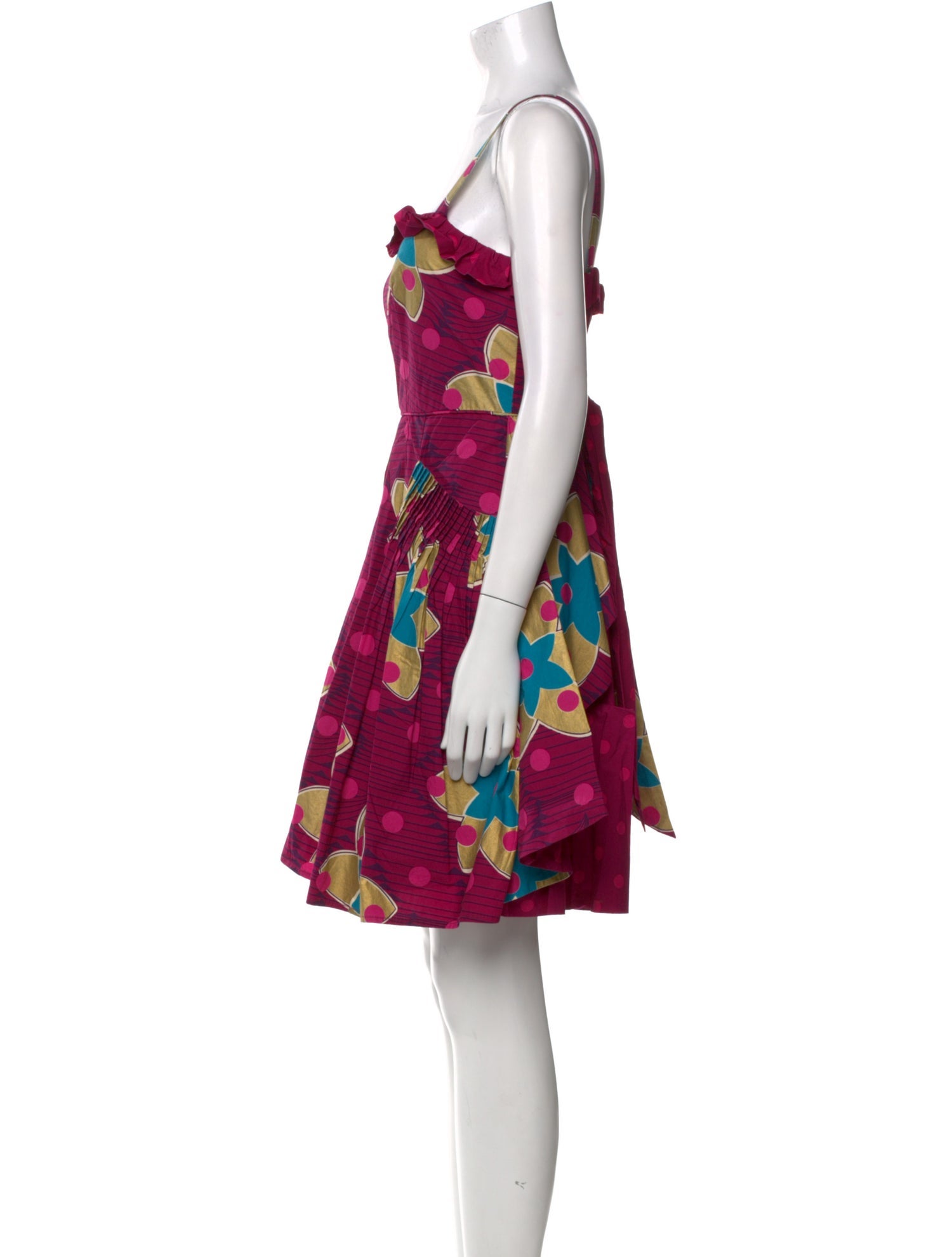 Marc by Marc Jacobs Floral Print Mini Dress