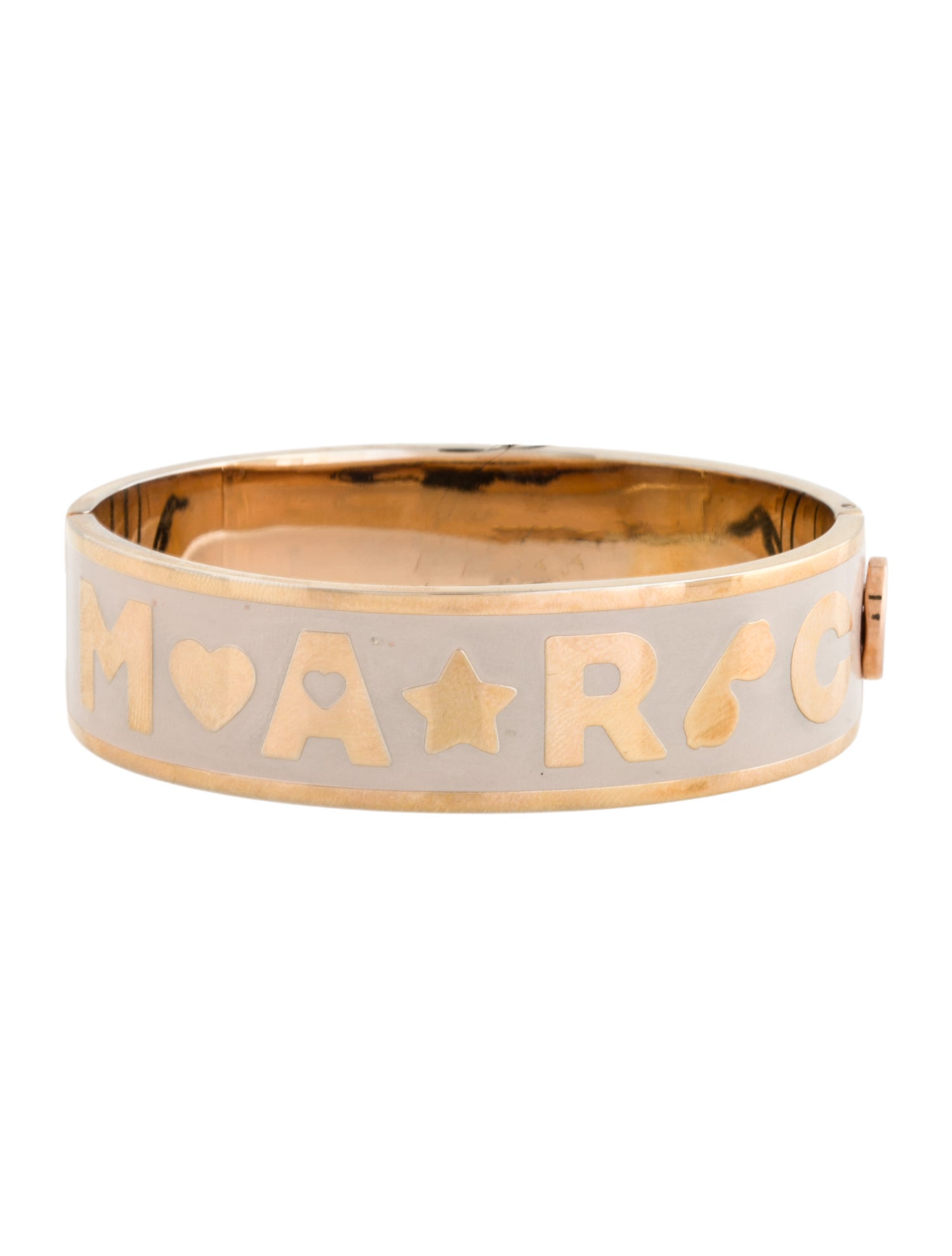 Marc by Marc Jacobs 'Mini Charms' Icon Hinged Bracelet w/ Tags