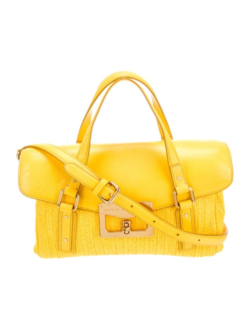 Marc by Marc Jacobs Raffia Top Handle Bag