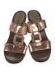 Marc by Marc Jacobs Leather Slides