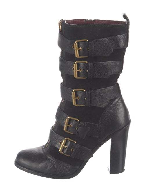 Marc by Marc Jacobs Leather Lace-Up Boots