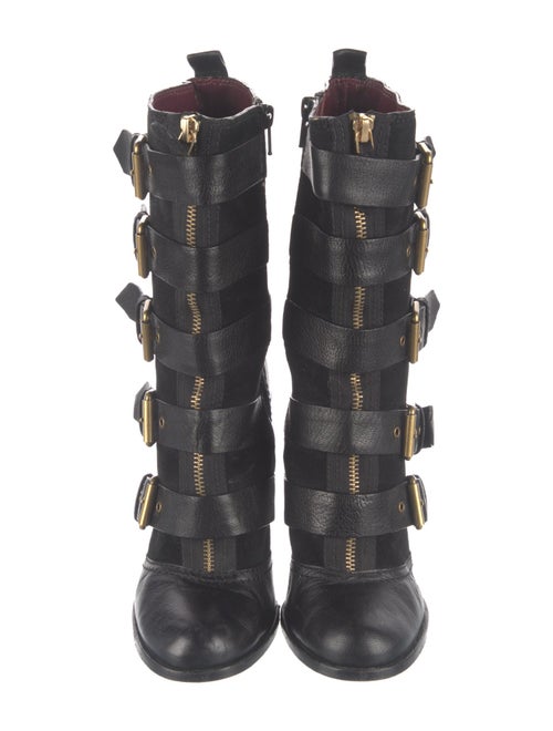 Marc by Marc Jacobs Leather Lace-Up Boots