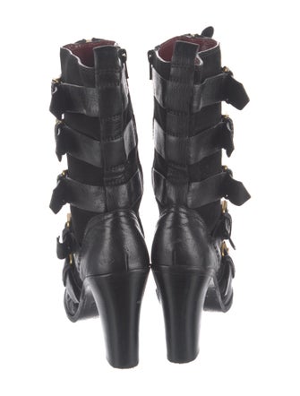 Marc by Marc Jacobs Leather Lace-Up Boots
