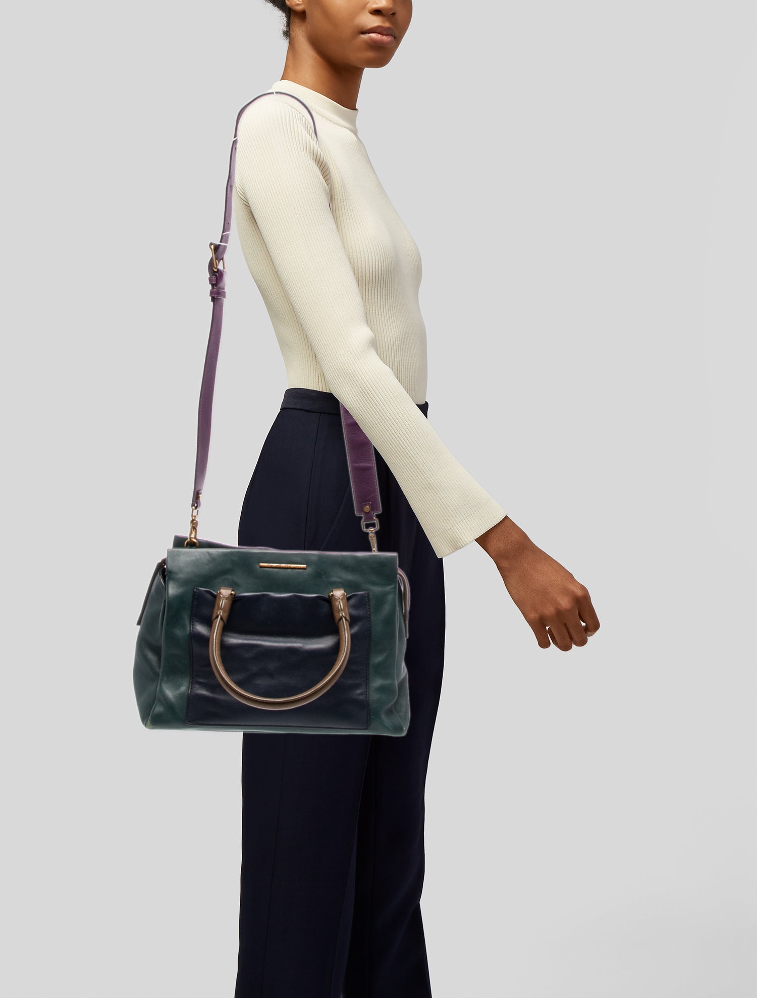 Marc by Marc Jacobs Leather Top Handle Bag