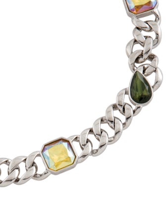 Marc by Marc Jacobs Crystal Station Collar Necklace