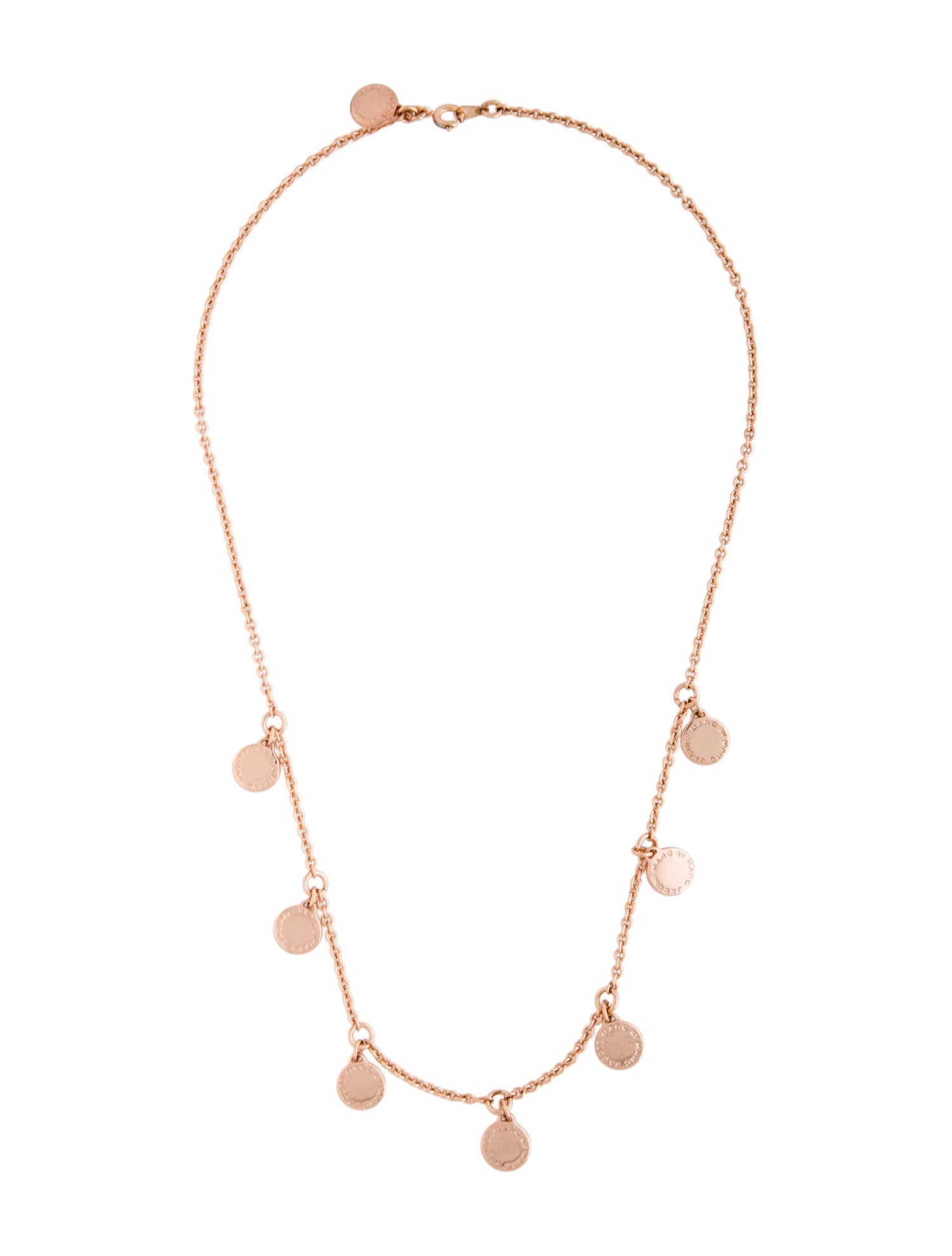 Marc by Marc Jacobs Logo Station Necklace