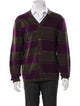 Marc by Marc Jacobs Striped V-Neck Cardigan