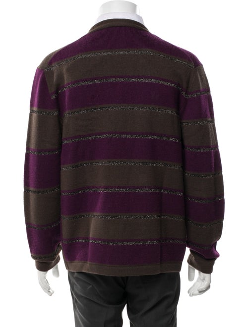 Marc by Marc Jacobs Striped V-Neck Cardigan