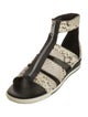 Marc by Marc Jacobs Snakeskin Animal Print Gladiator Sandals