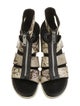 Marc by Marc Jacobs Snakeskin Animal Print Gladiator Sandals