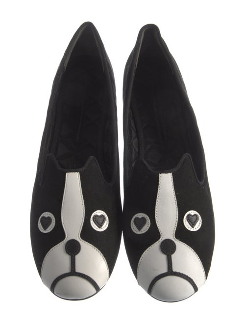 Marc by Marc Jacobs Suede Grosgrain Trim Loafers