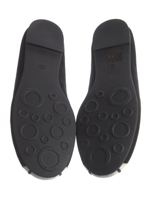 Marc by Marc Jacobs Suede Grosgrain Trim Loafers