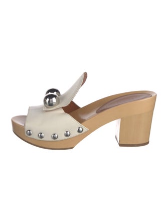 Marc by Marc Jacobs Leather Slides